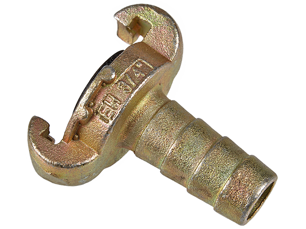 Klokobling 3/8" Slangestuts galv.