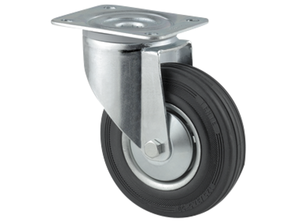 Hjul 3470 DVJ 100 P62 drejeligt