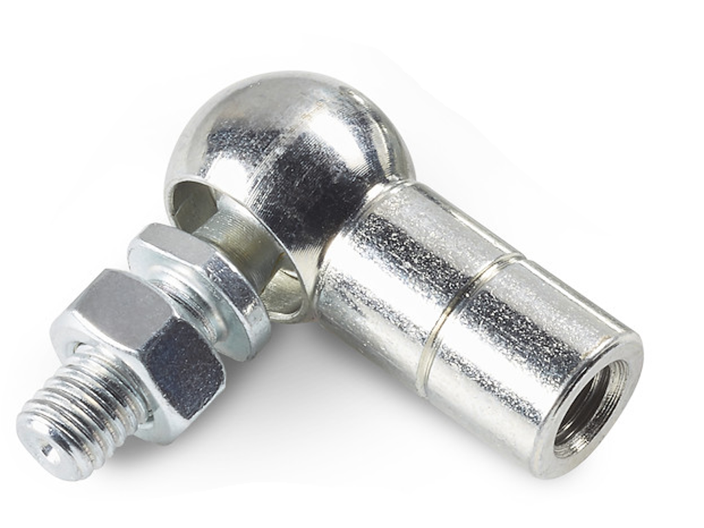 Kugleled  M6mm indv. M8 udv. gevind