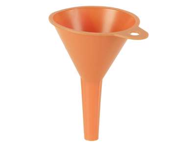 Tragt plast 100mm orange Pressol
