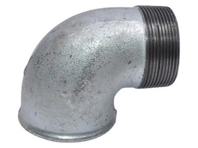 Pibevinkel 1-1/2"galv