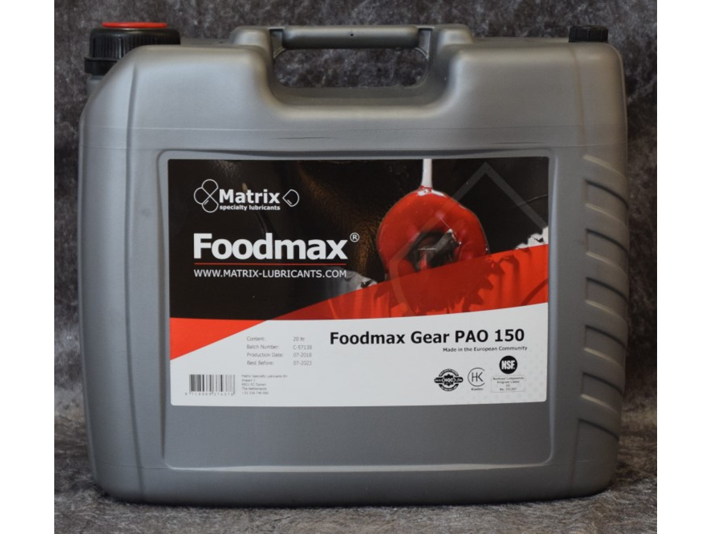 Gearolie Foodmax PAO 150 20ltr Matrix
