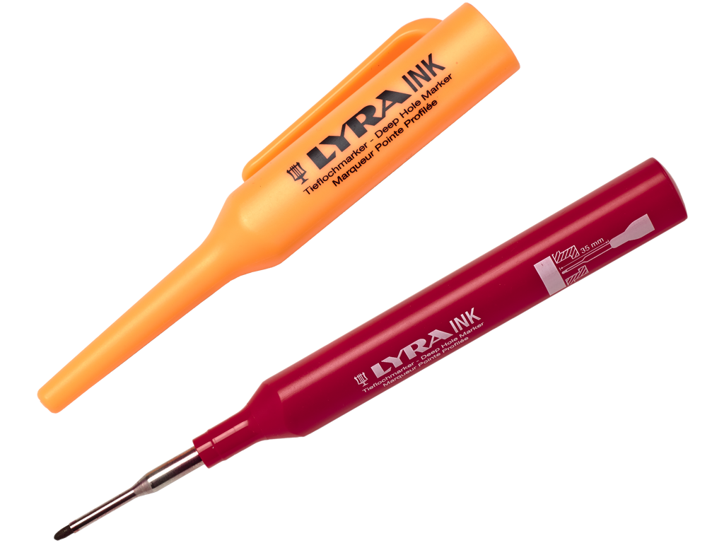 Mærkepen dybhuls Lyra Ink Rød