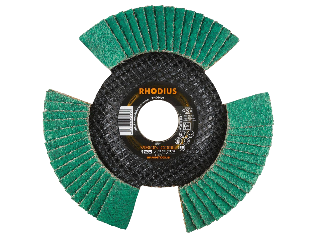 Lamelslibeskive 125 K40 LZS Rhodius