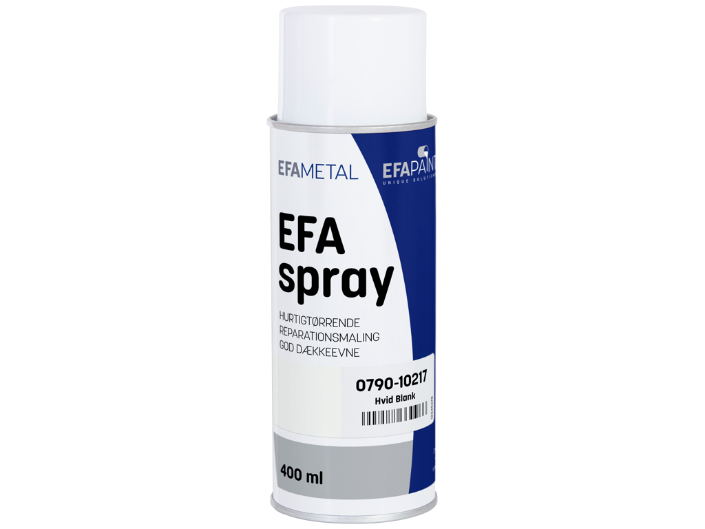 Maling Hvid blank spray 400 ml