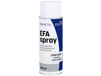 Maling Hvid blank spray 400 ml