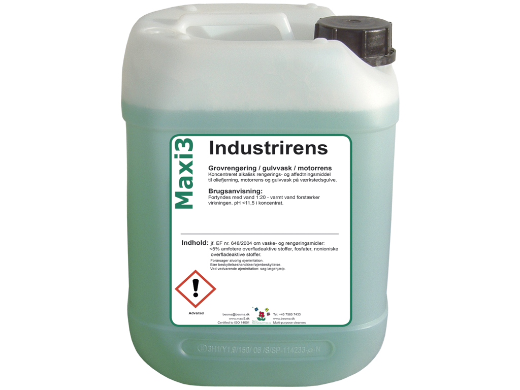 Maxi 3 Industrirens  5 ltr.