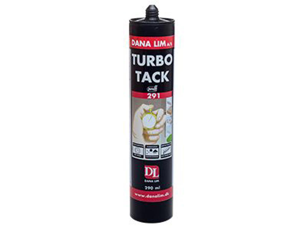 Dana 291 Turbotack Montagelim Sort 290ml