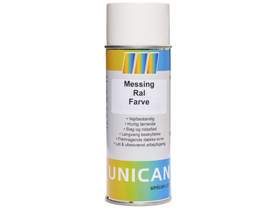 Unican lakspray messing 400ml