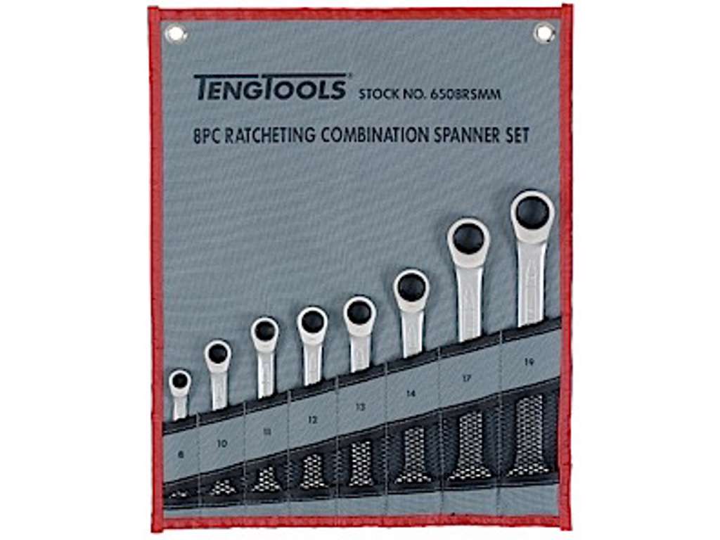 Ringgaffelskraldenøglesæt 6508RSMM Teng