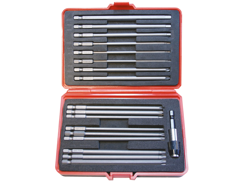 Bitssæt Bato 1/4" lang 18 dele