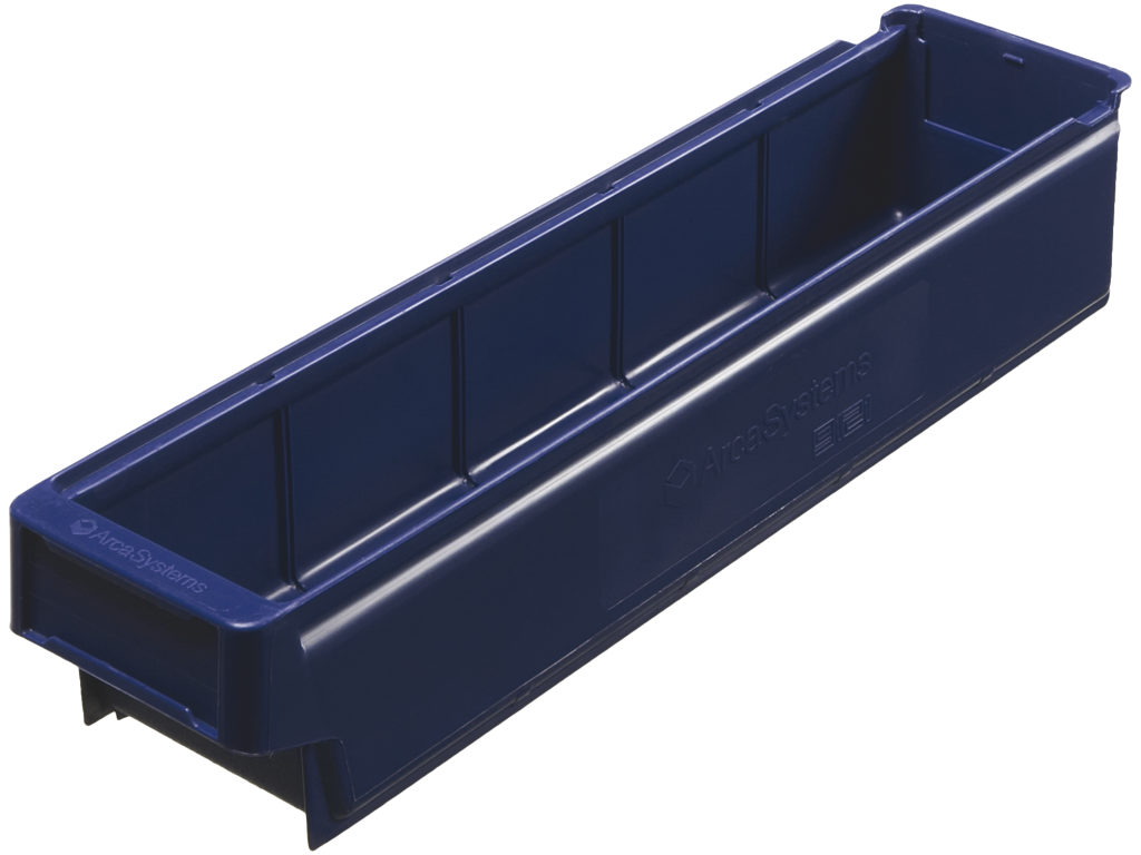 Arca kasse 9121 500x115x100mm blå
