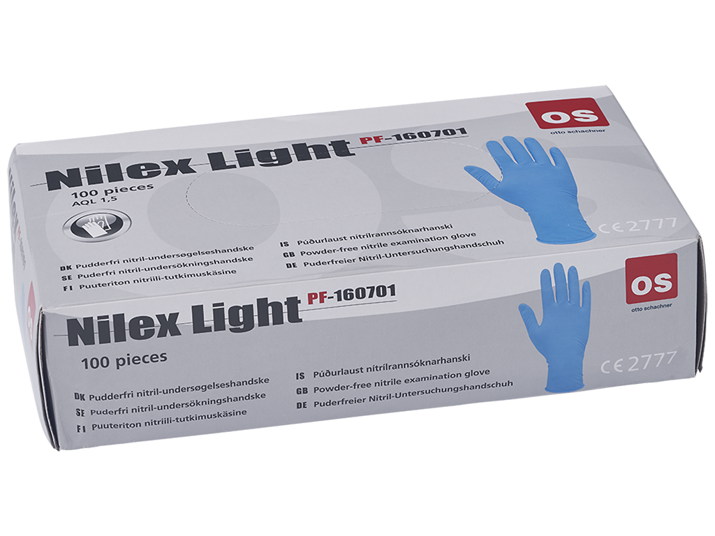 Nitrilhandske Pudderfri - Nilex Light