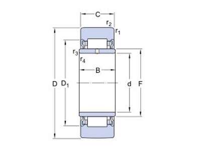 NA 2205.2RS SKF Nåleleje