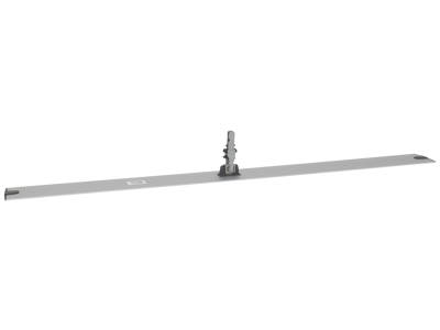 Moppe holder velcro sort 120 cm