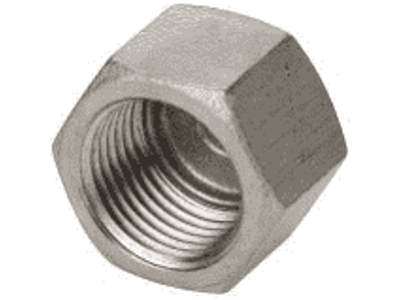 Slutmuffe 1-1/4" syrefast/A4