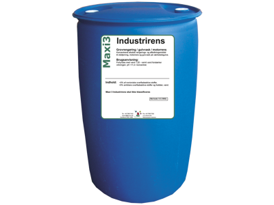 Maxi 3 Industrirens 210 ltr.