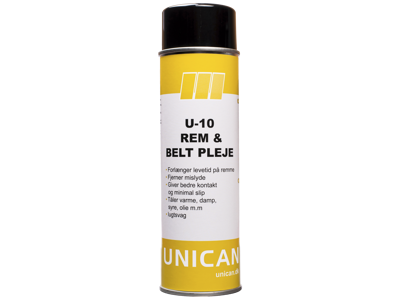 Unican U-10 rem- og bæltpleje 500 ml