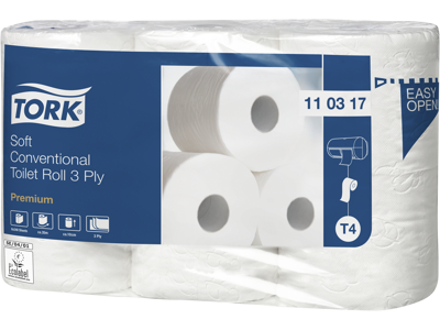 Toiletpapir 3 lag Tork Premium T4 42 rl.