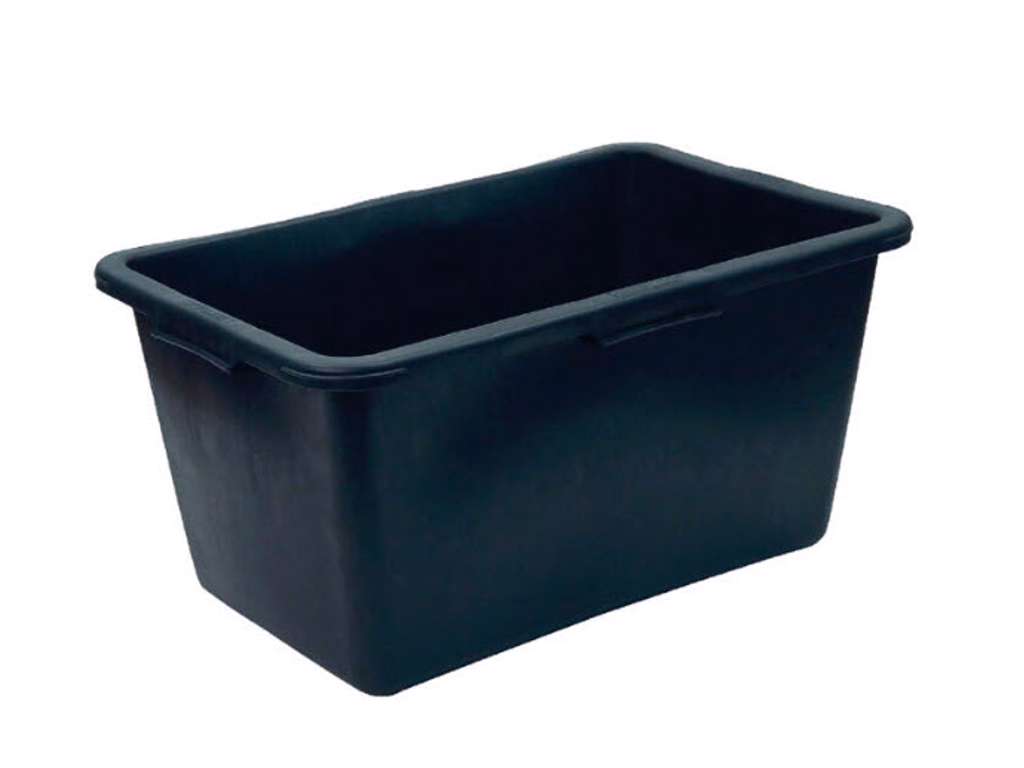 Murerbalje 45 ltr firkantet sortT