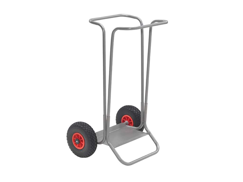 Affaldsvogn med hjul BBT50 PUR Ravendo