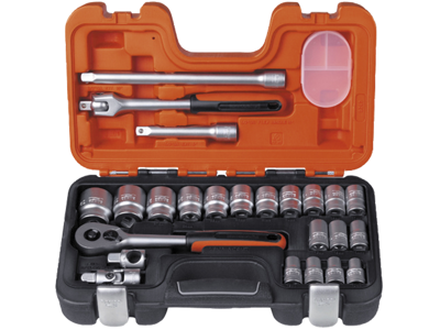 Topnøglesæt 1/2" S240 Bahco 24dele
