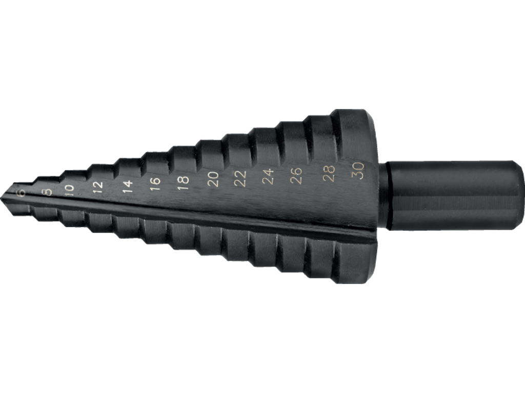 Trappebor 6-30 mm HSS multicut Phantom