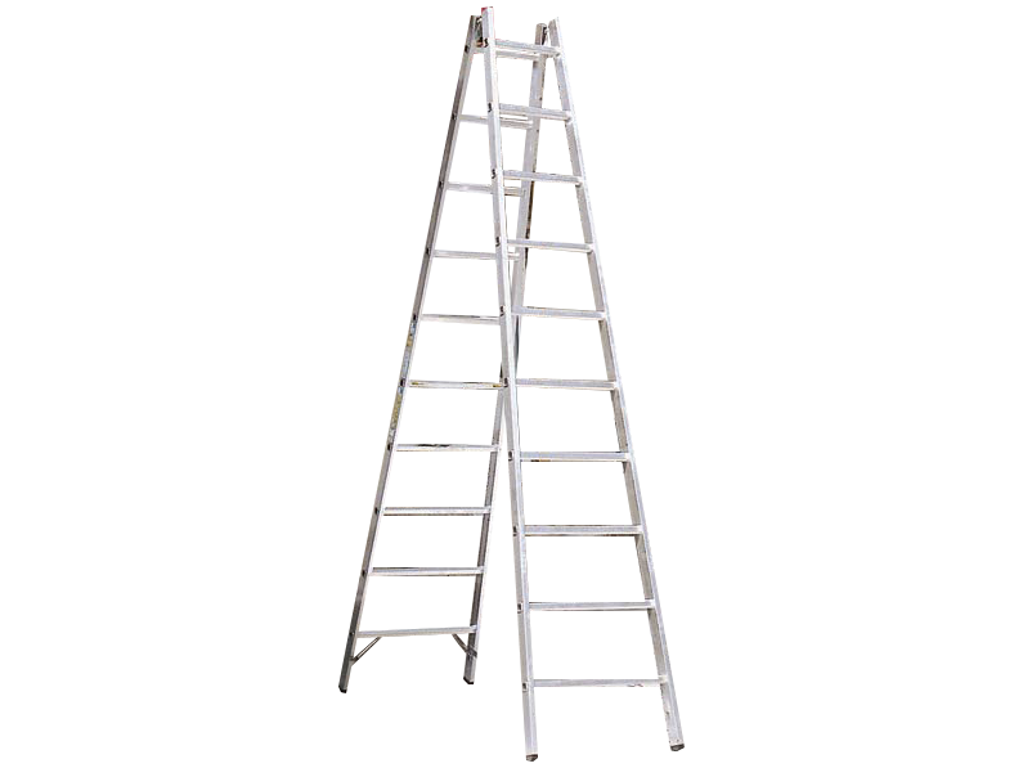 Zarges Wienerstige 2x12 Trin 3,5 mtr ALU