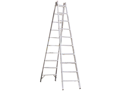 Zarges Wienerstige 2x12 Trin 3,5 mtr ALU