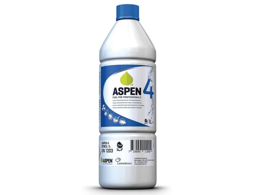 Benzin (Miljø) Aspen for4-takt 1 Ltr Blå