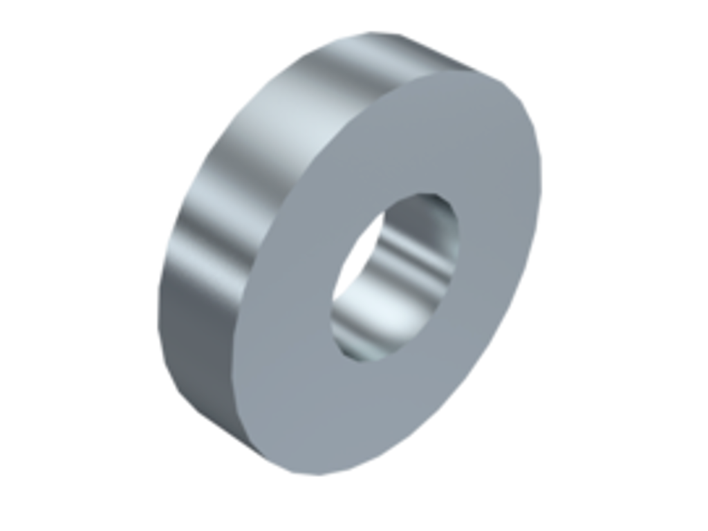 Skive 8,4x21x4,0 mm Rustfri A2 DIN 7349