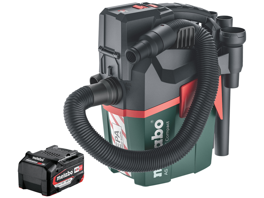 Akku Støvsuger AS 18 HEPA PC + 18V/4,0Ah