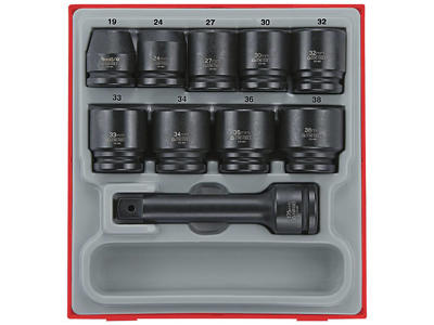 Slagtopsæt 3/4" 19-38mm Tengtool