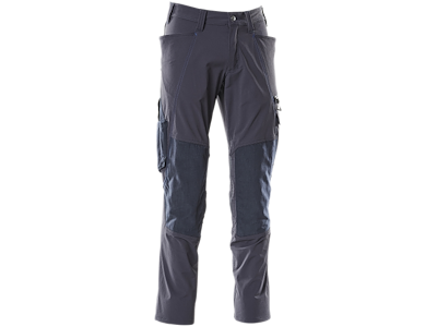 Bukser m/stretch & knælommer 18479-311