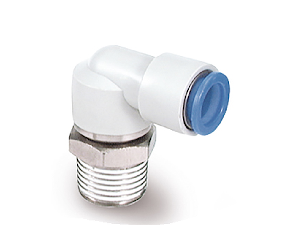 Fitting 8x1/4" udv  Svirvelfitting 