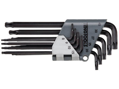 Torx nøglesæt m/kugle 1479TX1 Tengtools