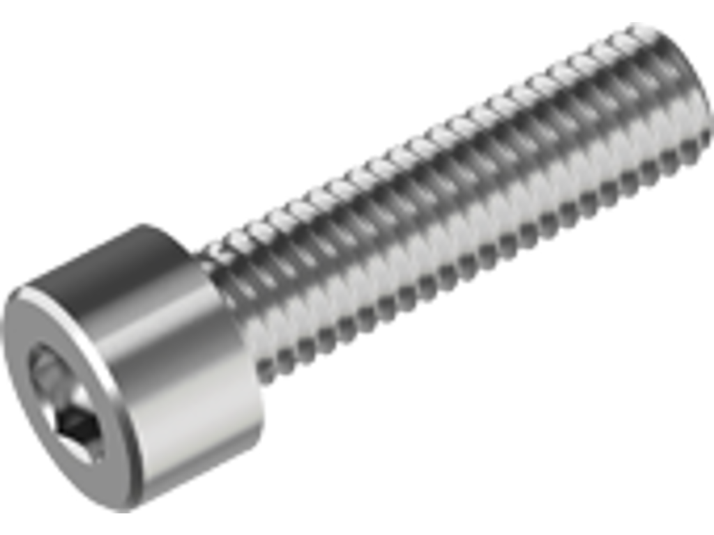 CH Unbraco M8x25 A4-80 syrefast DIN912