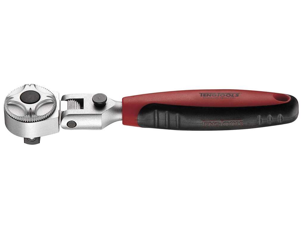 Skralde 1/4" m/led fintandet 72TD