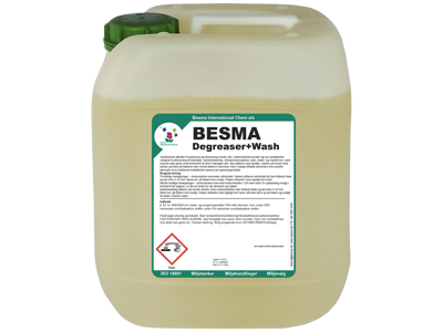 Besma Degreaser+Wash vandbaseret 5 ltr.