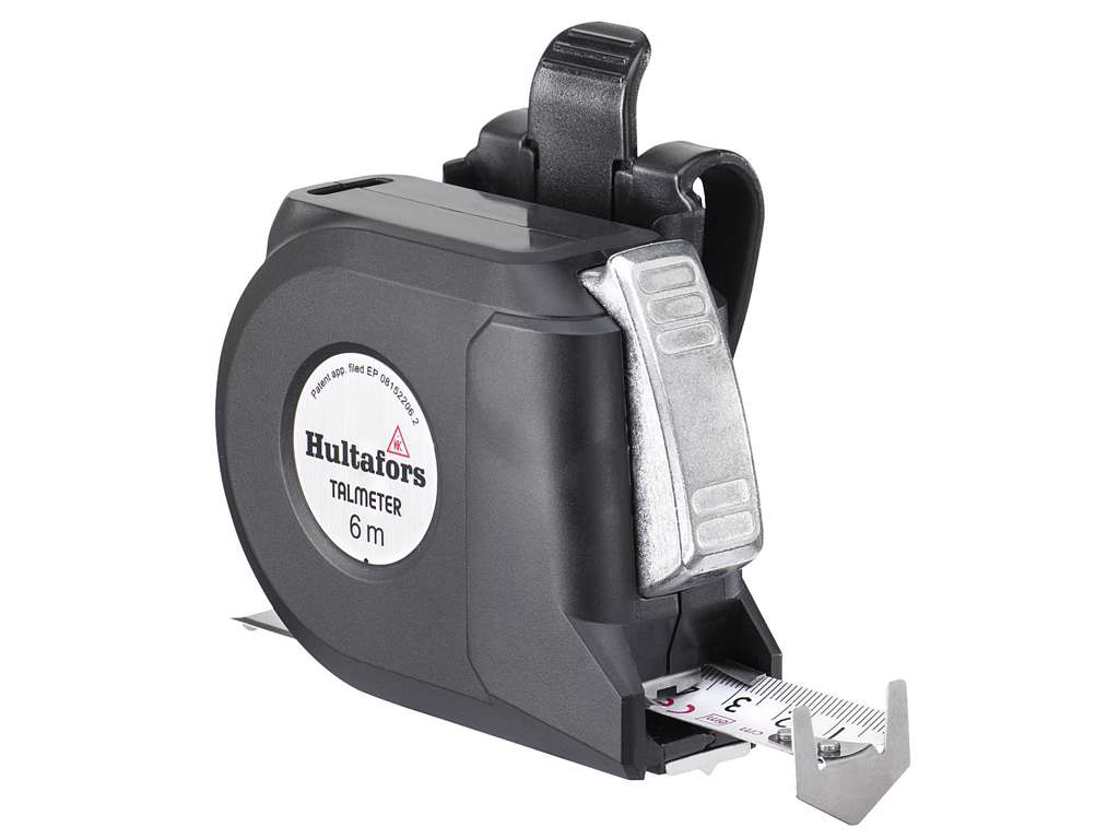 Målebånd 6 mtr. Talmeter TM6 Hultafors