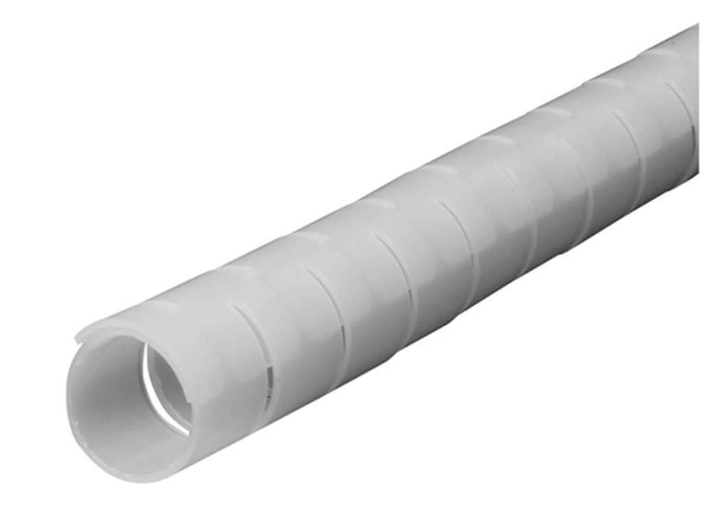 Cableater 25 mm hvid SHR-TR-25-P