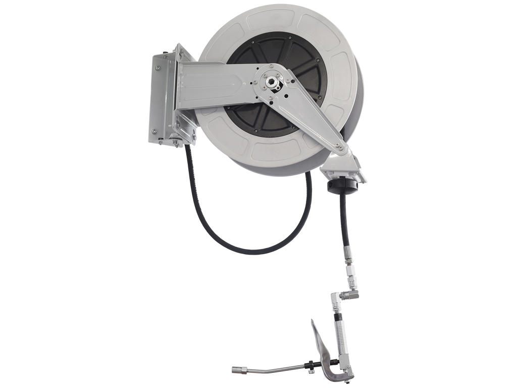 Slangeopruller 1/4" 10 mtr. fedt 345 bar