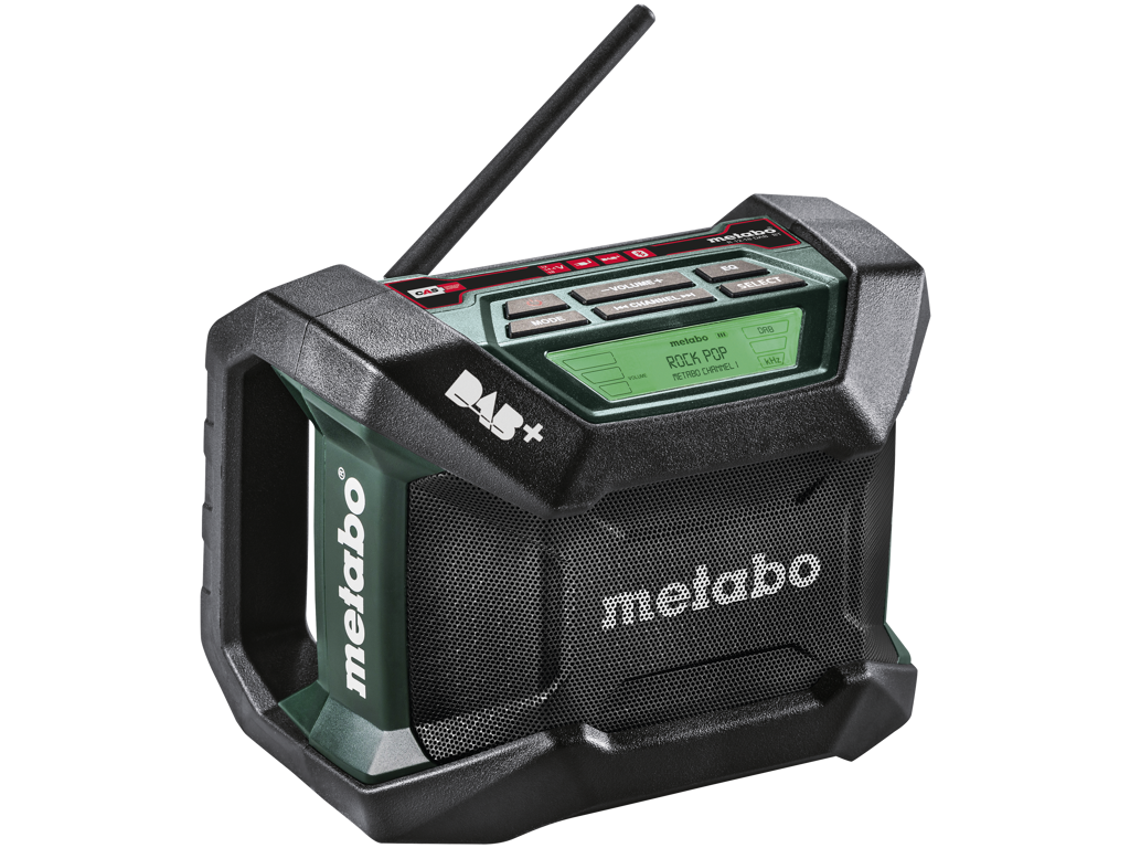 Radio Metabo R12-18 DAB+ og Bluetooth
