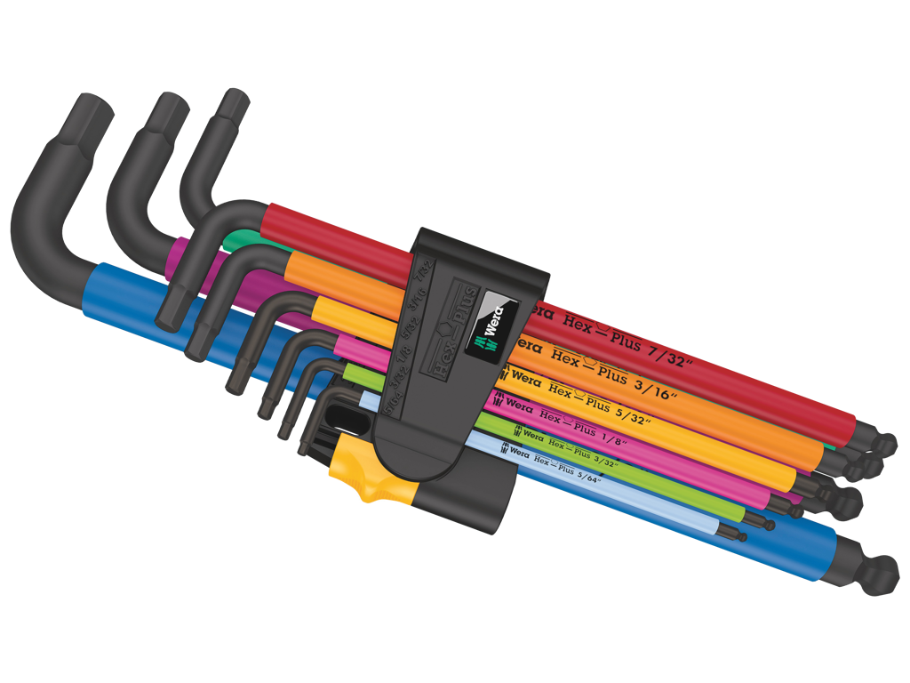 Unbraconøglesæt 950 SPKL/9 5/64"-3/8"