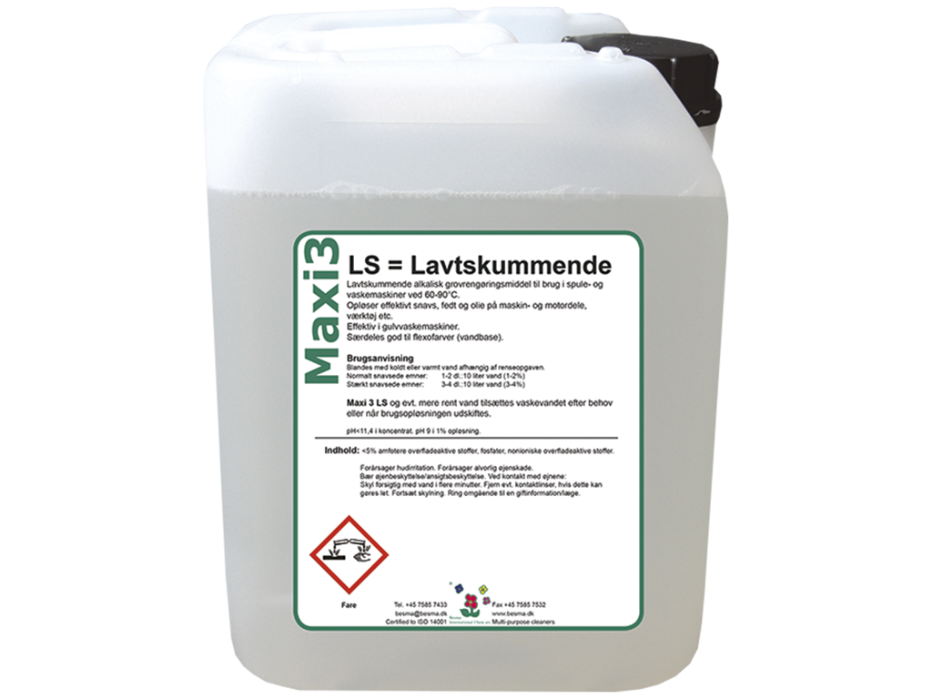 Besma Maxi 3 LS Rensevæske 20 ltr.