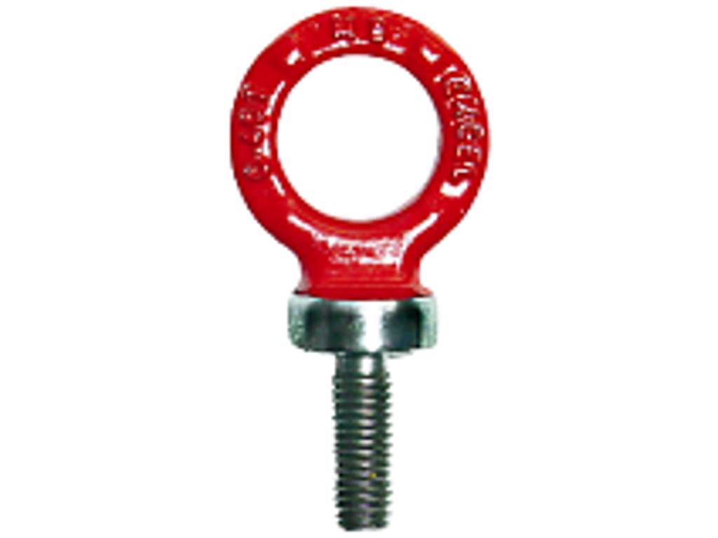 Øjebolt M8 SWL 0,4 ton, rødmalet