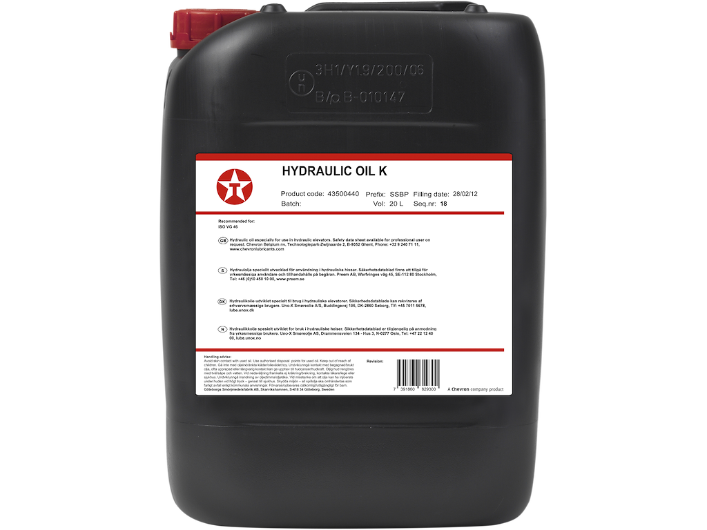 Hydraulikolie K 20 ltr