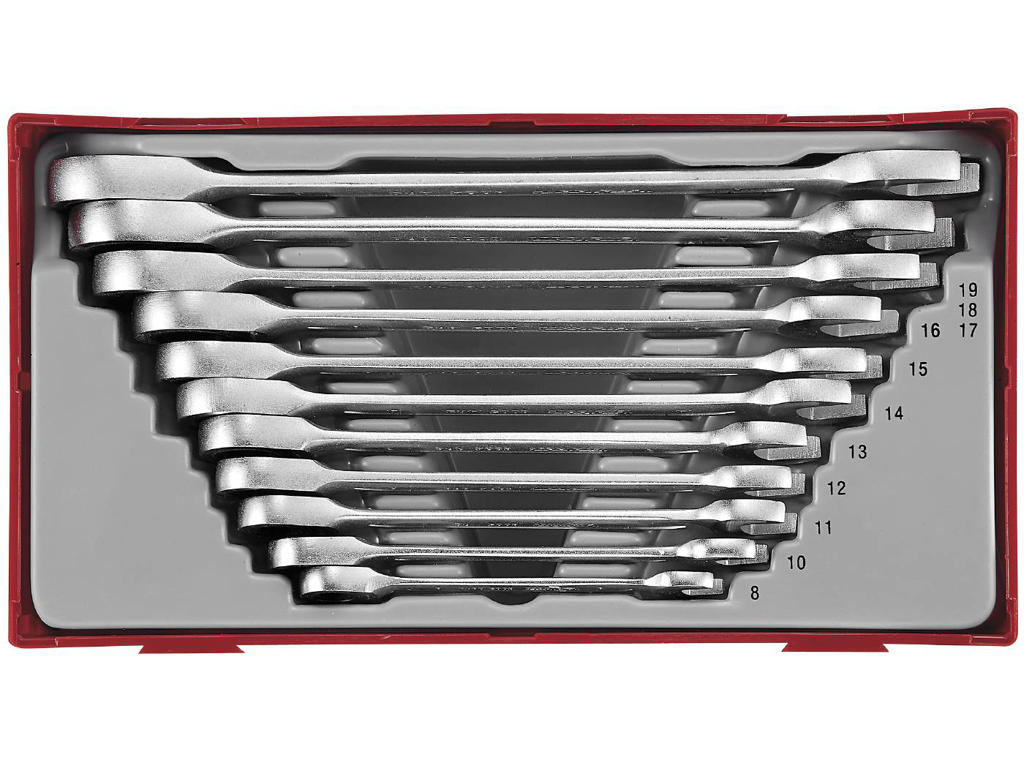 Ringgaffelnøglesæt 8-19MM TT6511RS