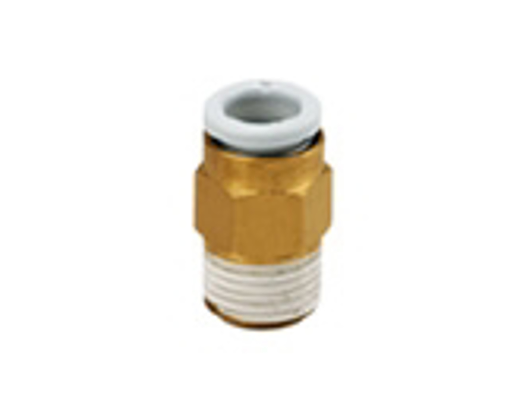 Luftfittings 4x1/4 u/rg lige KQ2H04-02S-