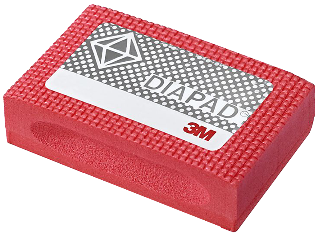 Slibeklods 6200J N74 rød 90×55mm